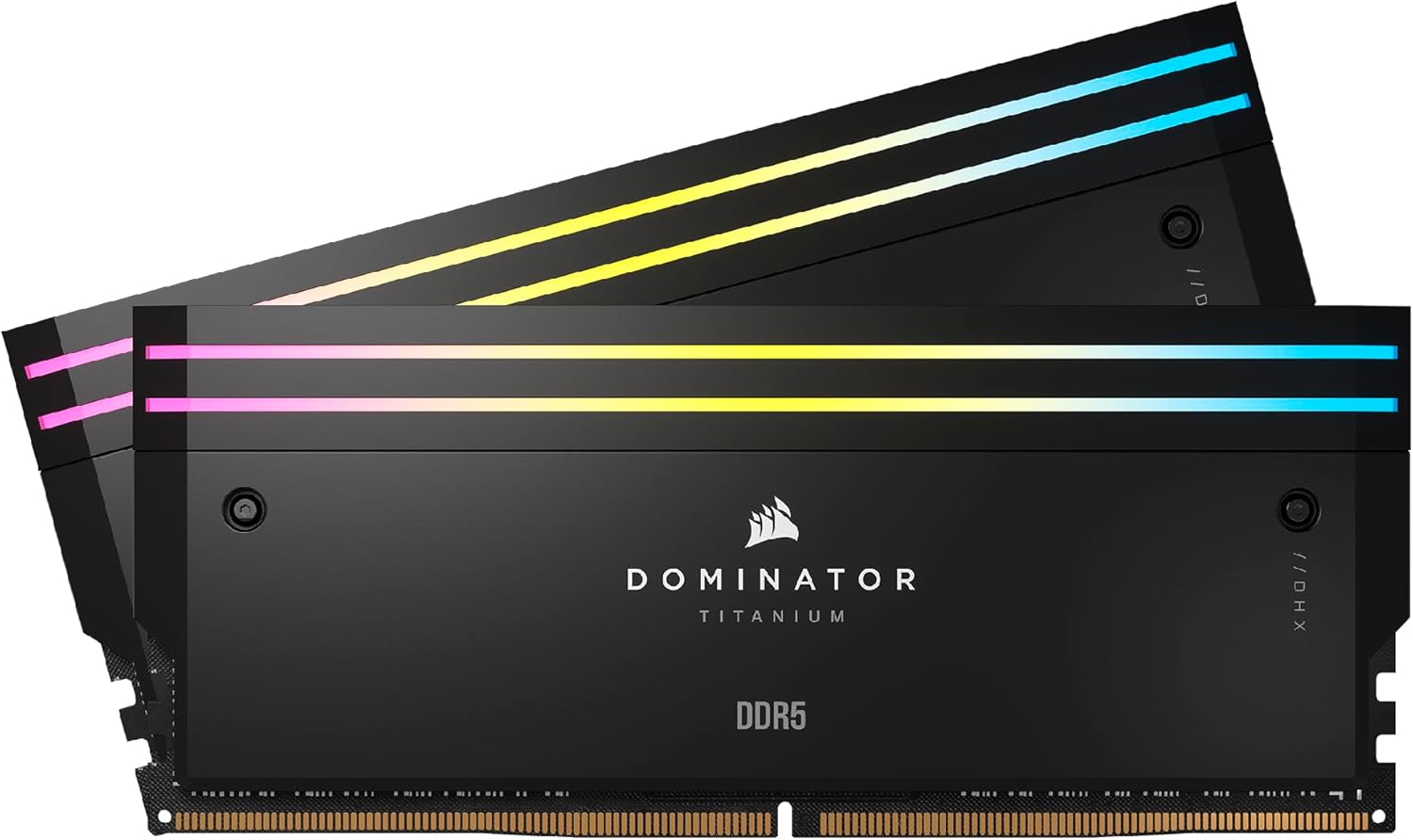 Alternative view of Corsair DOMINATOR TITANIUM RGB 96GB (2x48GB) DDR5 6600MT/s CL32